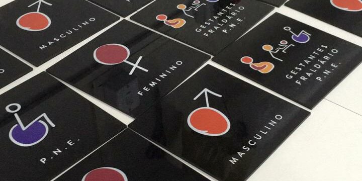 Placas de sinalização