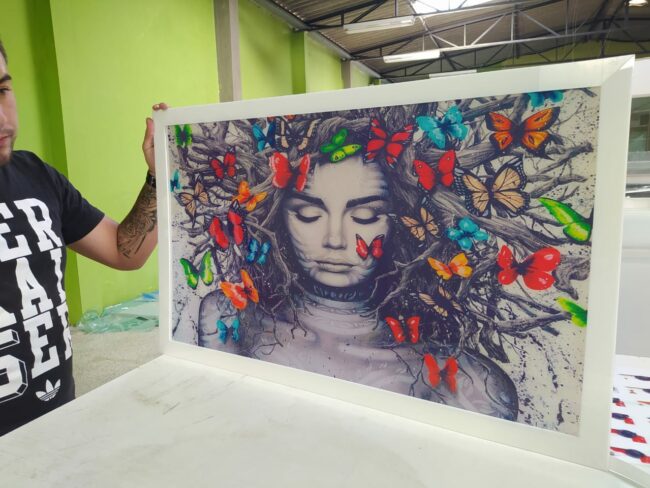 Quadro produzido com impressão UV na MTS Visual