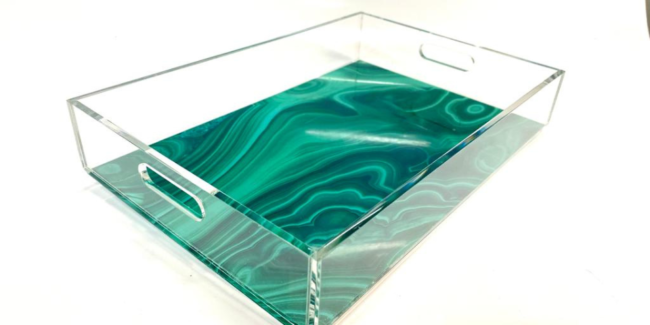 Caixa de acrílico